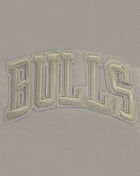 Chicago Bulls Neutral Drop Shoulder Fleece Pull Over Hoodie