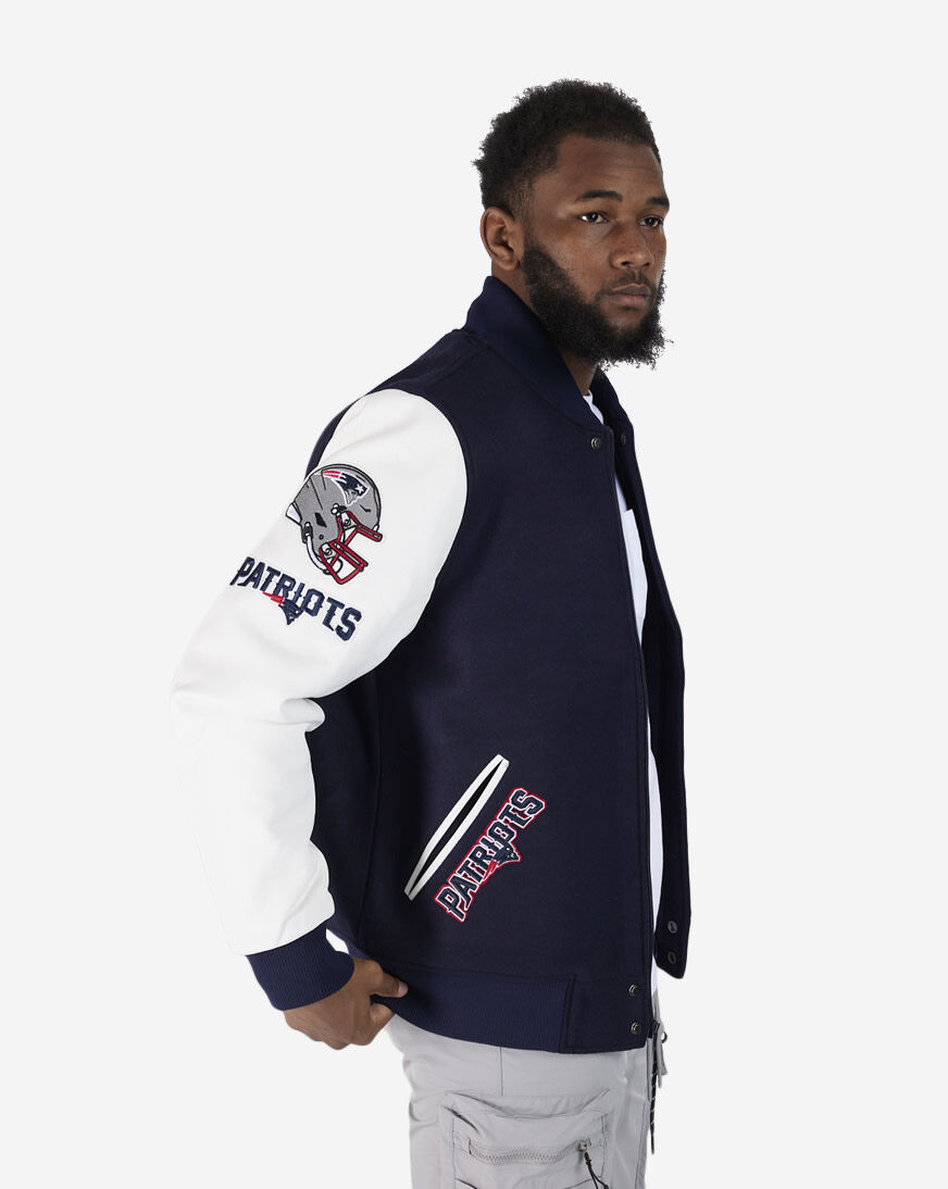 Patriots outlet varsity jacket