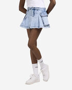Denim Cargo Skirt