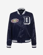 PRO STANDARD Dallas Cowboys Mash Up Rib Satin Jacket FDCU42387-MDN Blue 1
