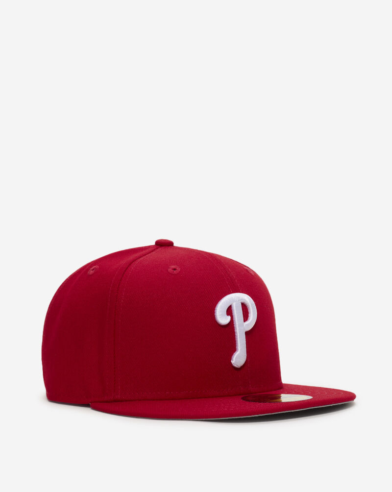 New Era 59Fifty Philadelphia Phillies Core Fitted Hat 60399194 Red 1