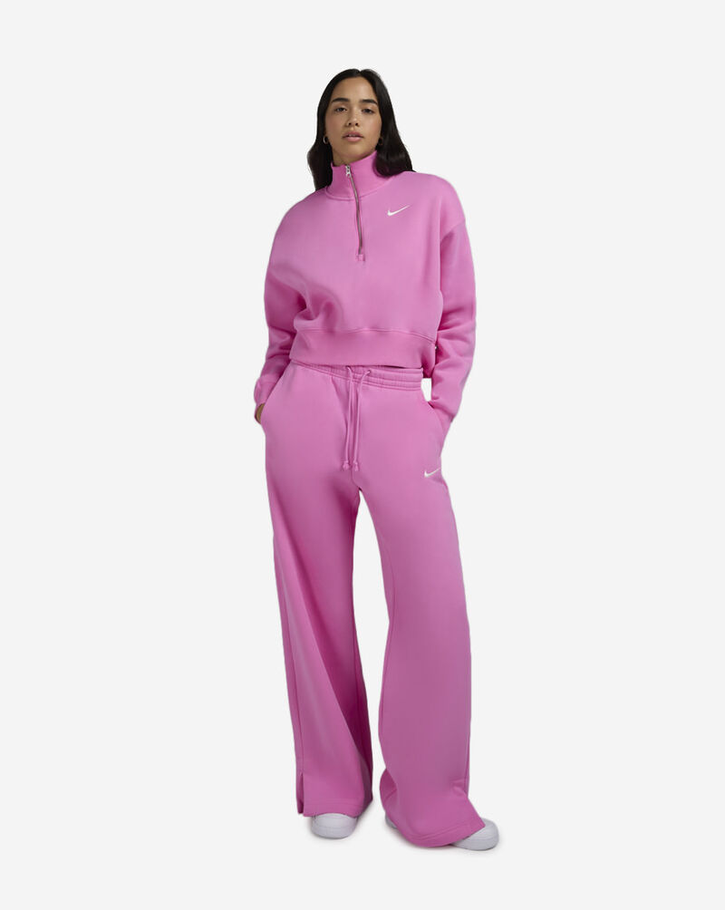 Nike NSW Phoenix Fleece Wide-Leg Sweatpants IH1011-675 Pink 4