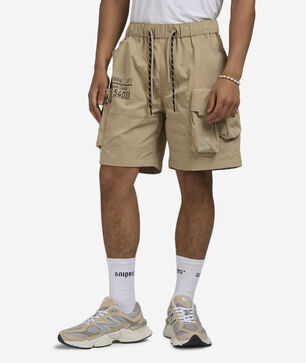 Nylon Cargo Shorts