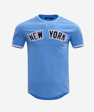 New York Yankees Short Sleeve Classic Chenille Double Knit Tee 