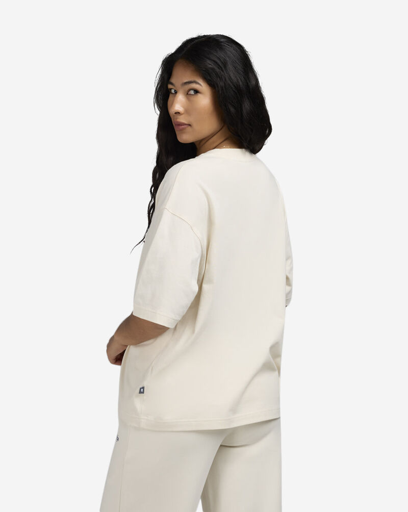 New Balance Ombre Logo Graphic Tee WT53916-LIN cream 2