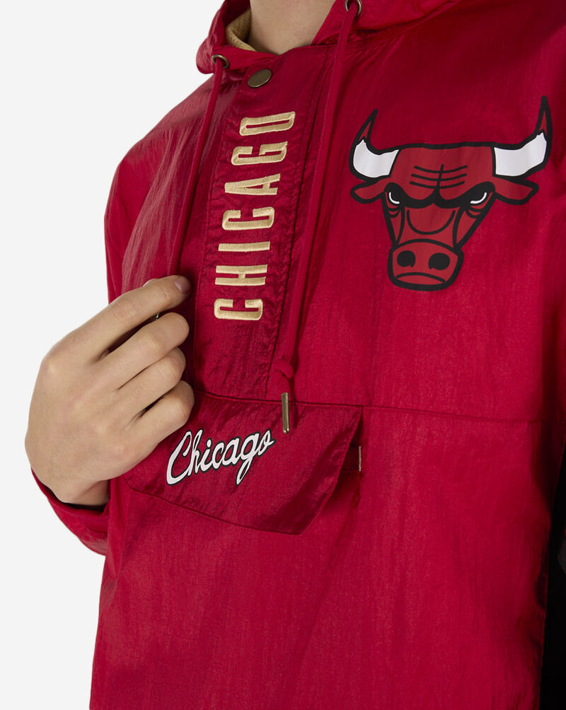 Mitchell  Ness Chicago Bulls Team OG 2.0 Vintage Logo Anorak Windbreaker OJPO7093-CBUYYPPPSCAR Red 3