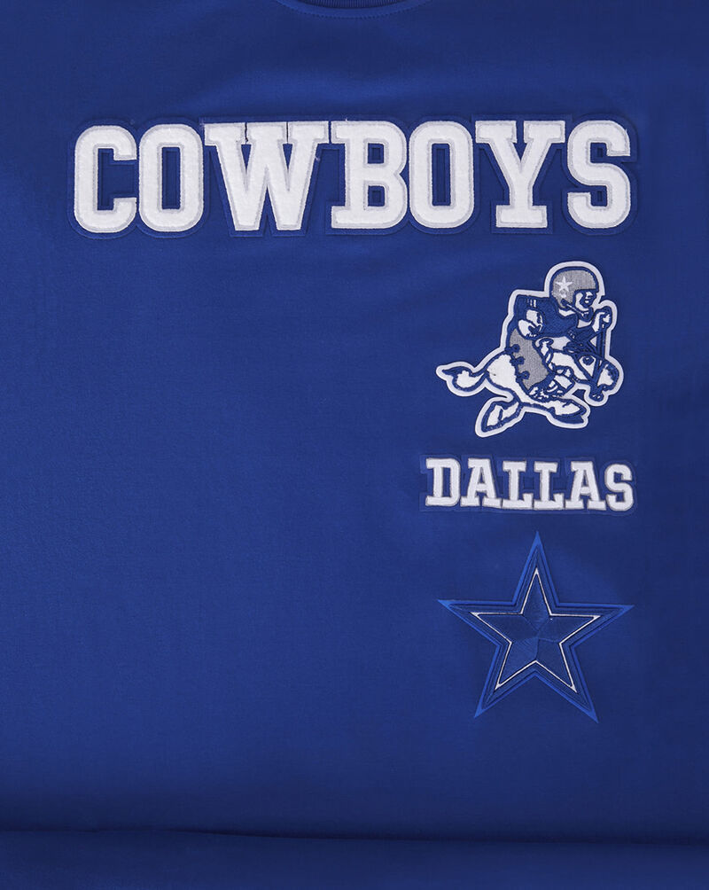 PRO STANDARD Dallas Cowboys Retro Classic Double Knit Tee FDC143510-DBL Blue 2
