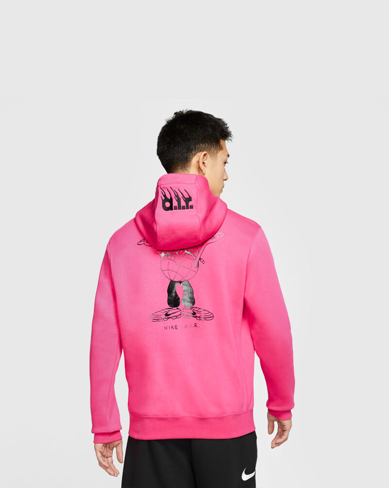 Nike NSW Lugosis Pullover Hoodie CK2991-674 Pink 2