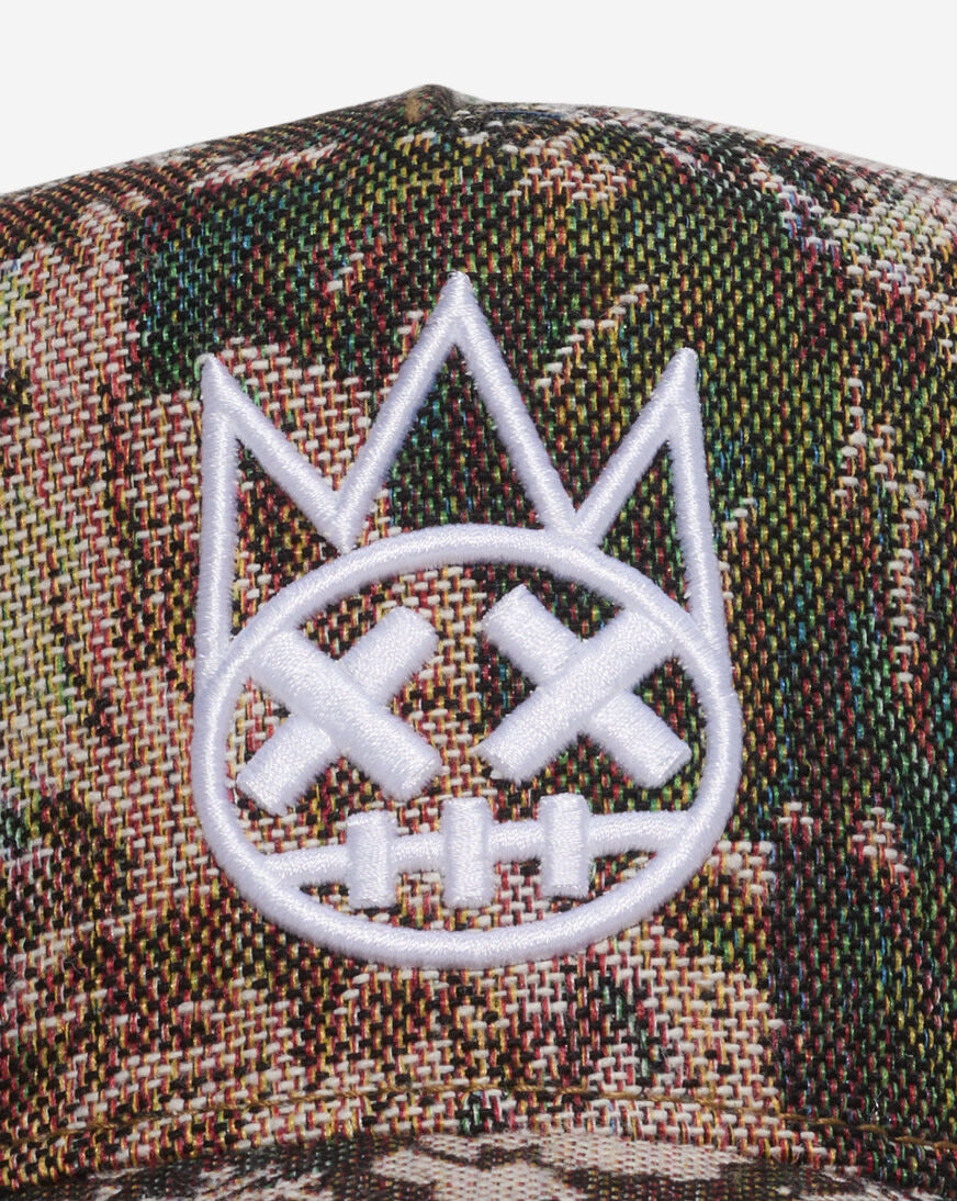 Shop Cult of Individuality Repeat Tapestry Mesh Back Trucker Hat