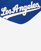 Los Angeles Dodgers Classic Chenille Double Knit Short Sleeve Pull Over Hoodie