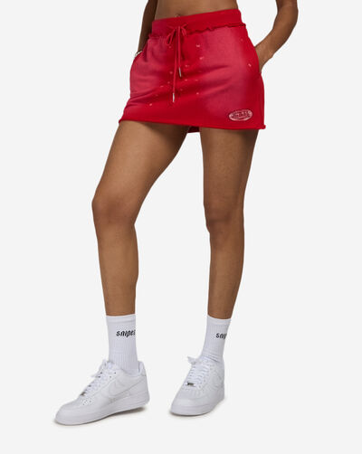Rhinestone Mini Skirt 