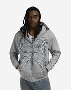 Hasta Muerte Skull Hoodie  T2SKULLHOODY-GRY Grey 1