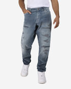 5-Pocket Rip and Repair Straight Jeans