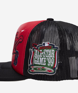 Boston Red Sox Trucker Air Brush Adjustable Hat