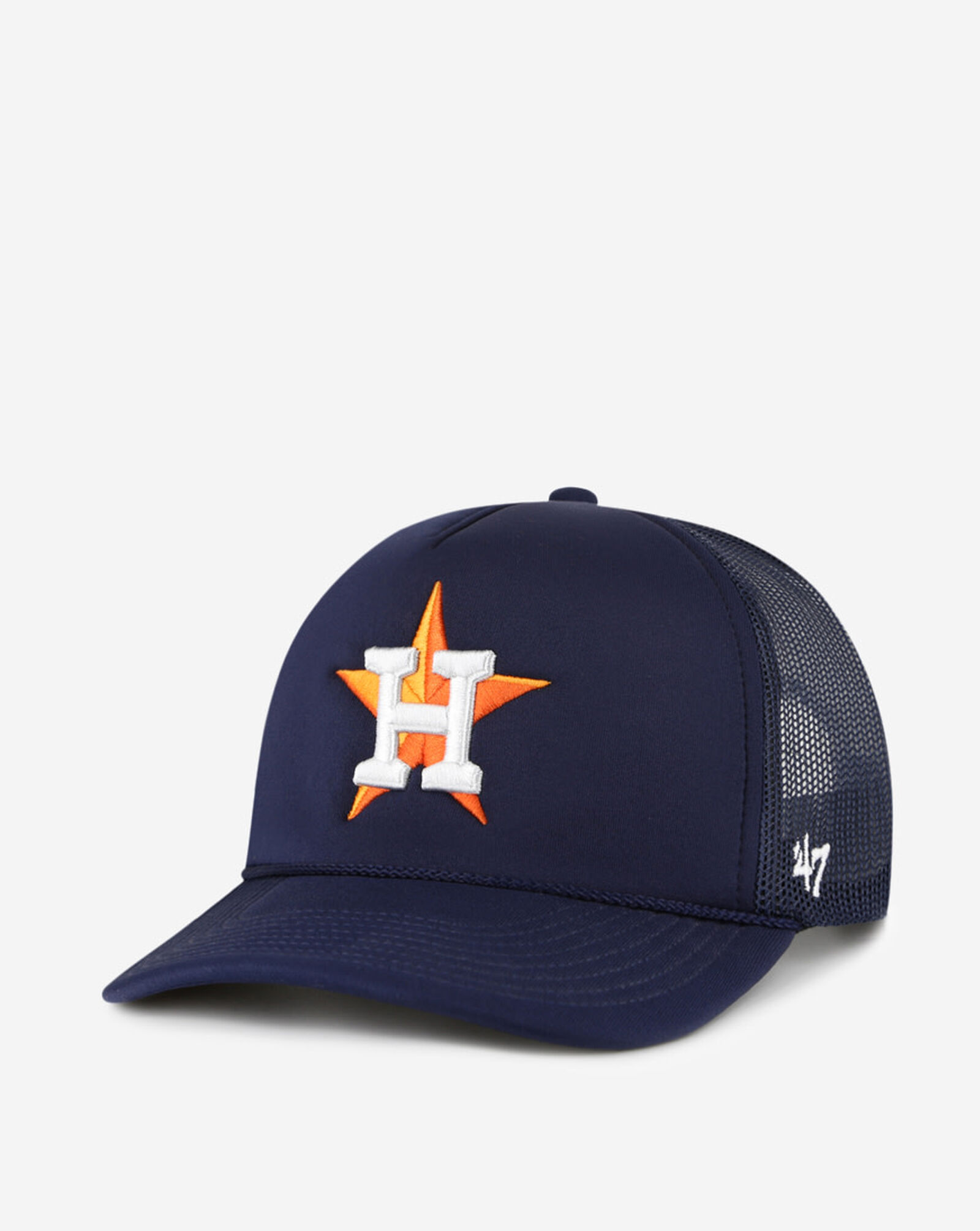 Shop '47 Brand Houston Astros Foam Mesh Trucker Hat BFOAMO10KPPNY blue SNIPES USA