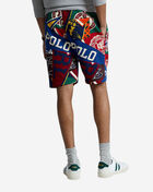 Polo Active Printed Fleece Shorts
