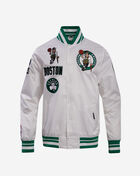 PRO STANDARD Boston Celtics Retro Classic Rib Satin Jacket BBC655850-WKG White 1