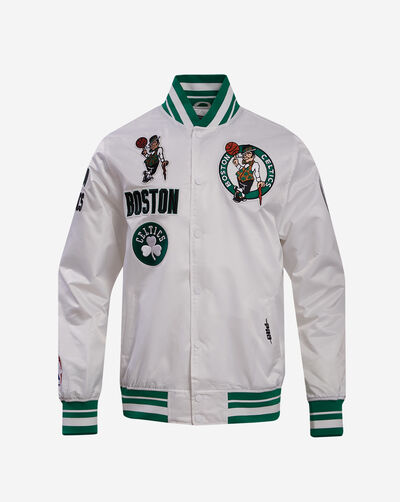 Boston Celtics Retro Classic Rib Satin Jacket