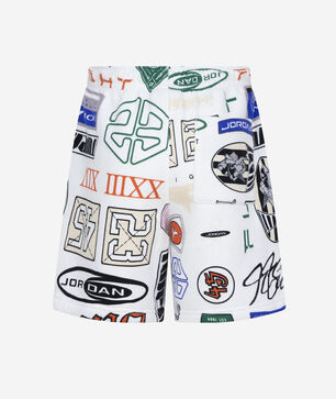 Big Kids' AOP Fleece Shorts