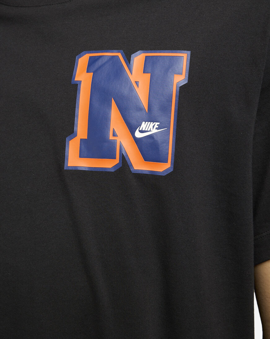 Shop Nike NSW Club Varsity Tee FV3772-010 black | SNIPES USA