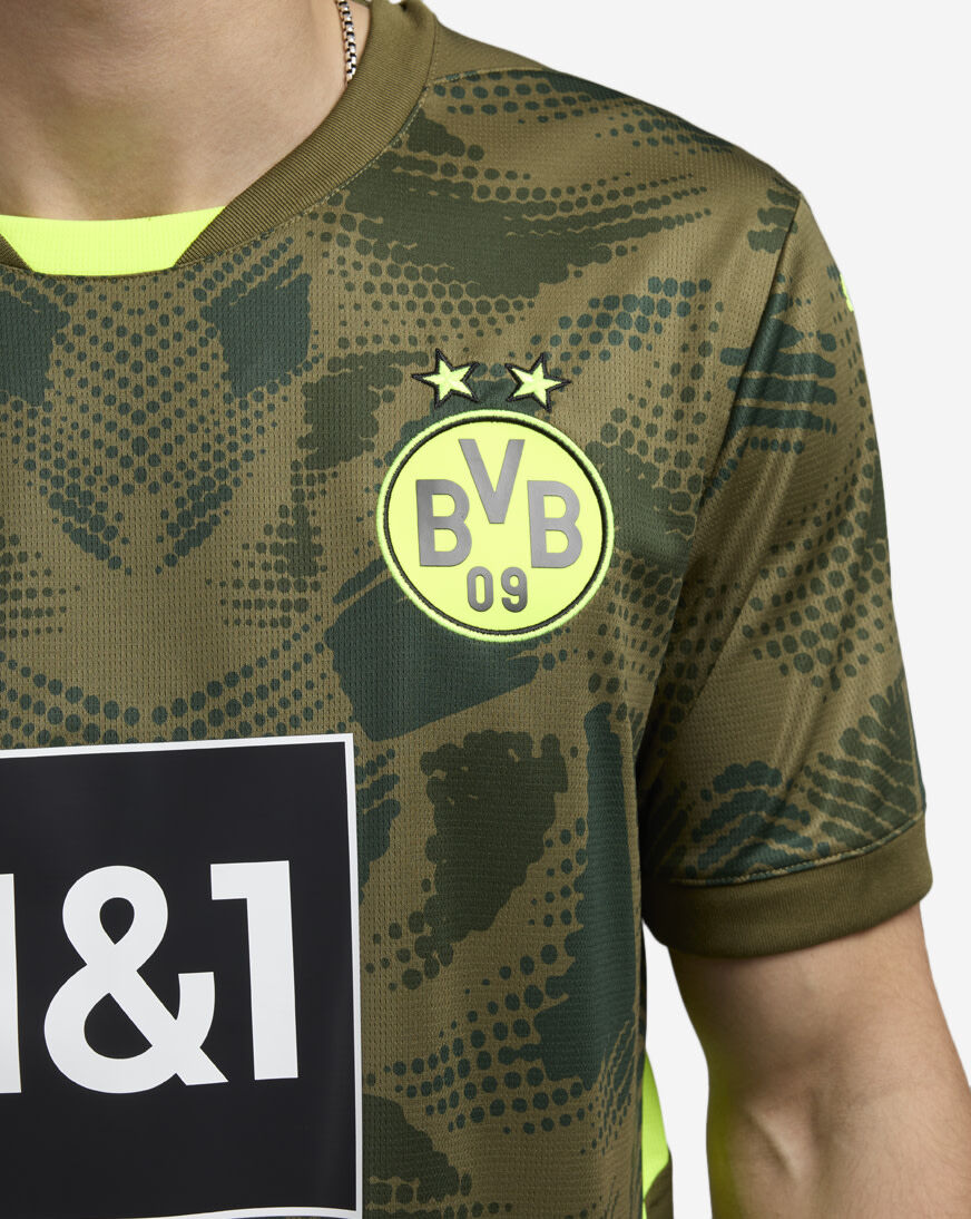 Shop Puma Borussia Dortmund Goalkeeper Jersey 77497197 green