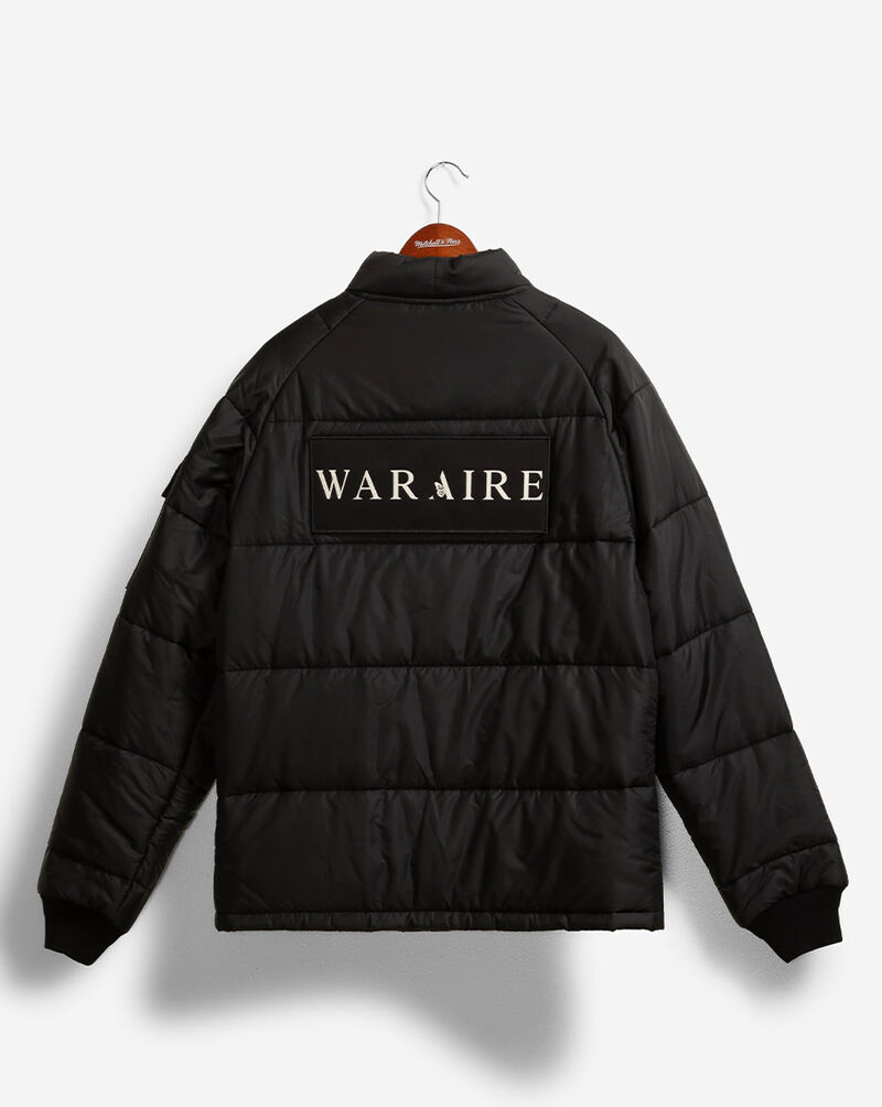Mitchell  Ness Mitchell and Ness x Waraire Black Full-Snap Puffer Jacket JK7965-MNNBLCK Black 3