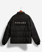 Mitchell  Ness x Waraire Black Full-Snap Puffer Jacket