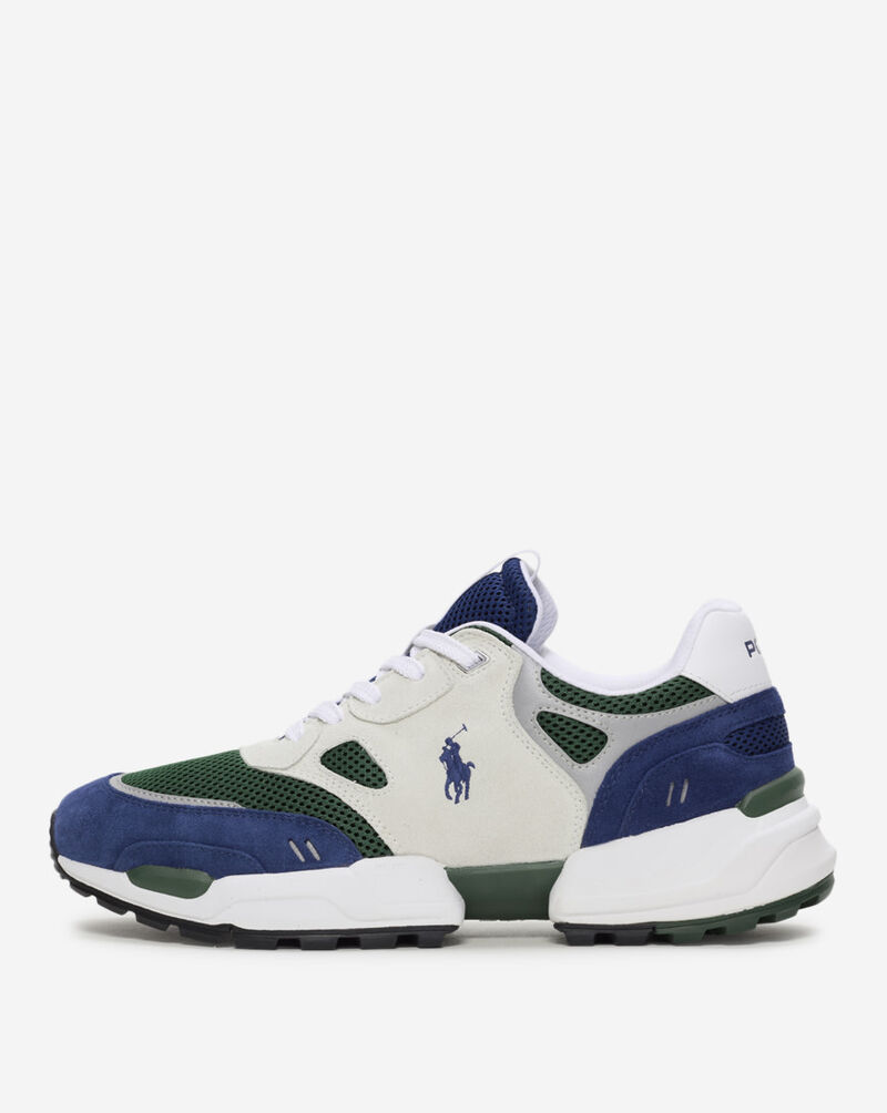 Polo Ralph Lauren Jogger Suede and Mesh Sneaker 809960932002 Beige 1