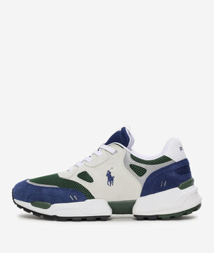 Jogger Suede and Mesh Sneaker