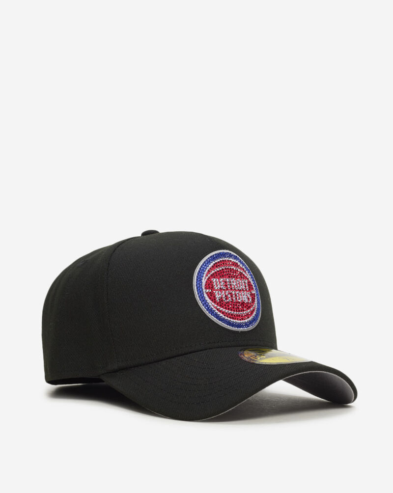 New Era 59Forty Detroit Pistons NBA Draft A-Frame Snapback Hat 60861594 Black 1