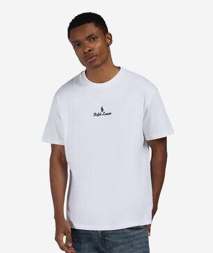 Jersey Knit RL Script Graphic T-Shirt