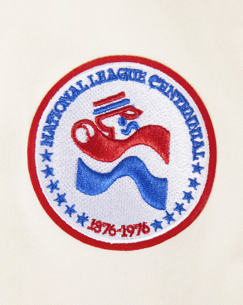 PRO STANDARD Big Girls' Atlanta Braves Retro Classic Rib Fleece Crewneck LABBC315139-ERD cream 4