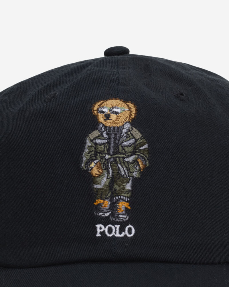 Polo Ralph Lauren Classic Twill Novelty Bear Sport Cap 710960311001 Black 2
