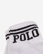 Polo Ralph Lauren 6-Pack Double Bar Polo Quarter Socks 824486PKZ2-150 White 4