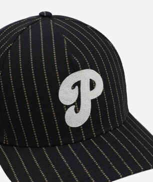 9Forty Philadelphia Phillies A-Frame Dotted Pinstripe Energy Snapback Hat 