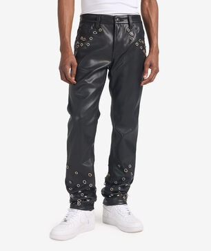 PU Embellished Pant