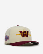 New Era 9Fifty Washington Commanders Curve A-Frame Snapback Hat 71094931 cream 1
