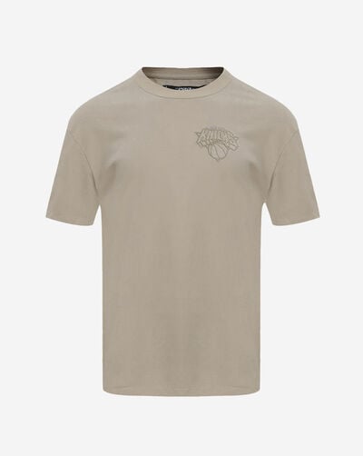 New York Knicks Neutral Drop Shoulder Tee New York Knicks Neutral Drop Shoulder Tee