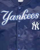 PRO STANDARD Big Kids' New York Yankees Classic Satin Jacket LNYB6315116-MDN Blue 4