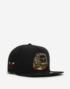 New Era 9Fifty Chicago Bulls Ring A-Frame Snapback Hat 60799809 Black 1