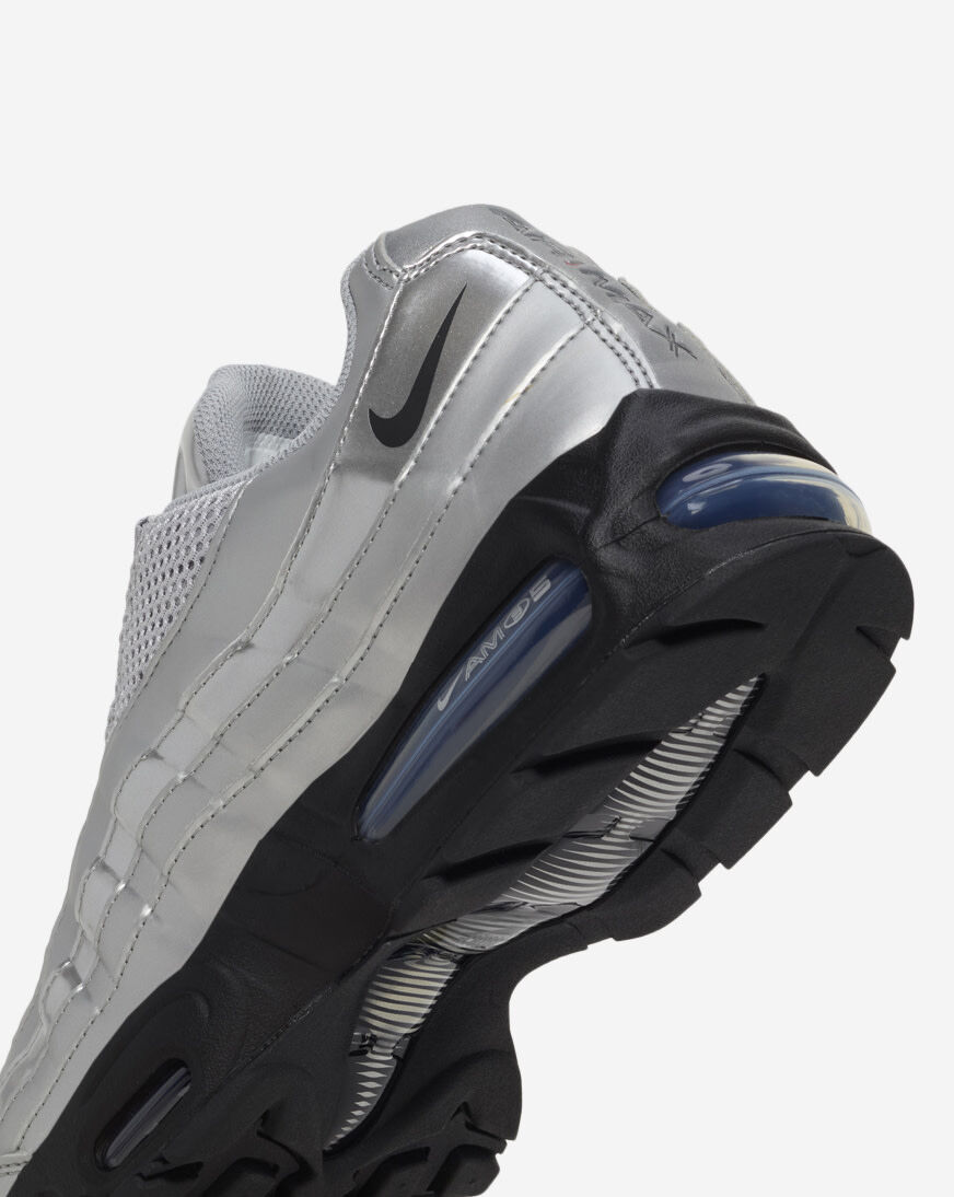 air max 98 metallic silver