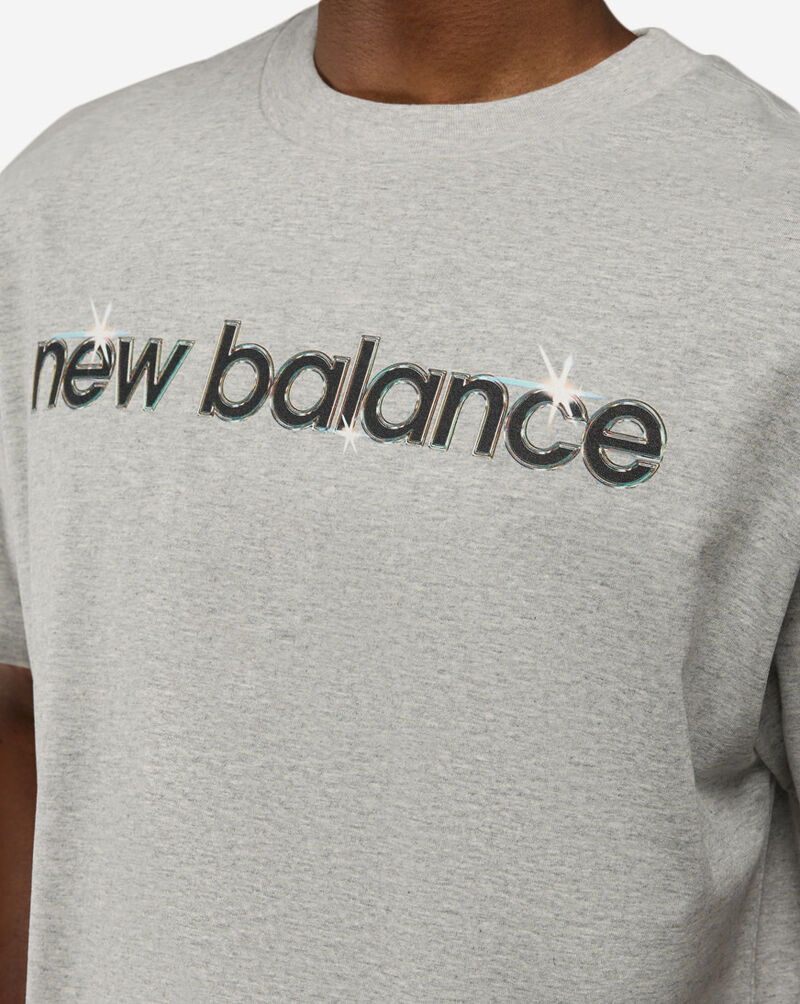 New Balance Wordmark Tee NB003-00431 Grey 3