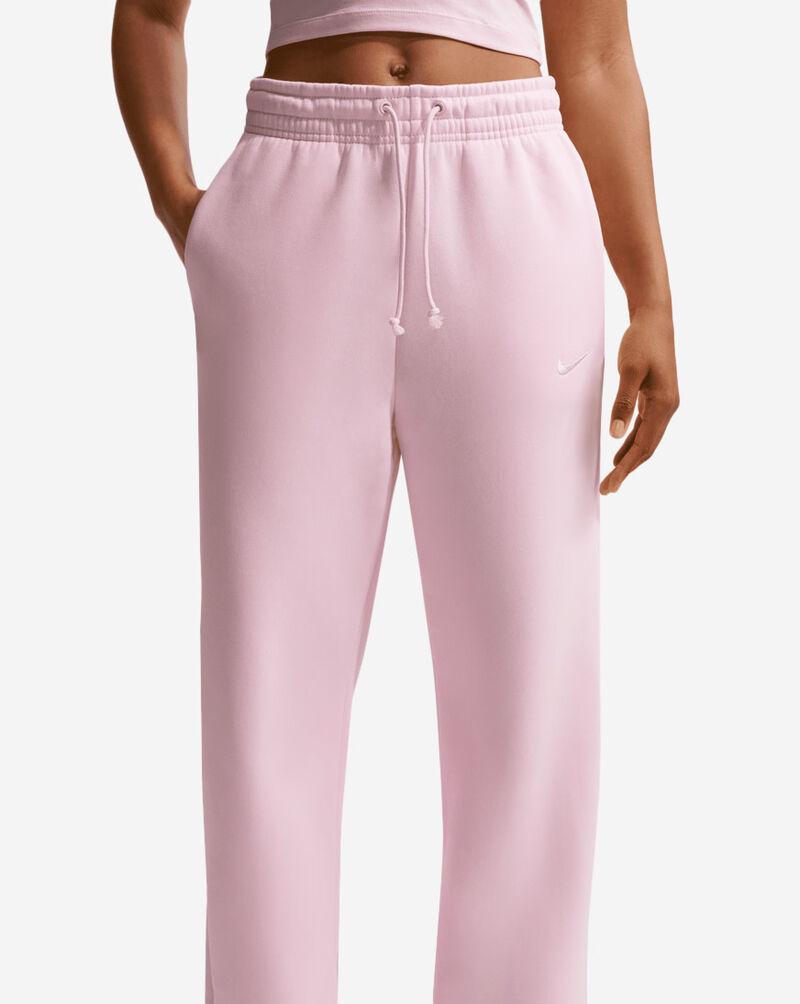 Nike NSW Phoenix Fleece High-Waisted Wide-Leg Pants IH1011-663 Pink 3