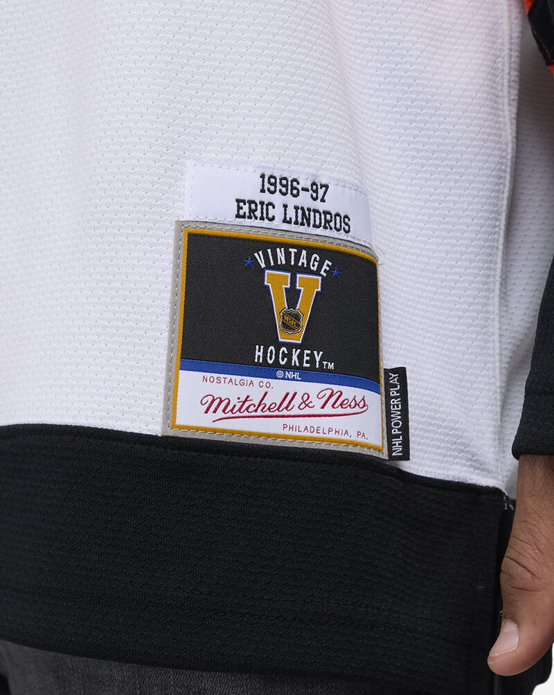 Mitchell  Ness Philadelphia Flyers Lindros Power Play Player Jersey JY8921-PFLWHIT White 3