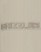 Memphis Grizzlies Neutral Drop Shoulder Fleece Pull Over Hoodie