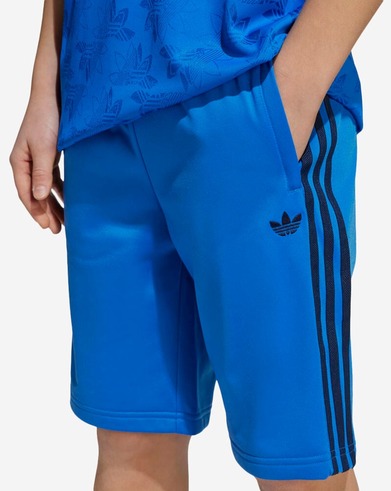 adidas Kids' Tricot Shorts  JV7691 Blue 3