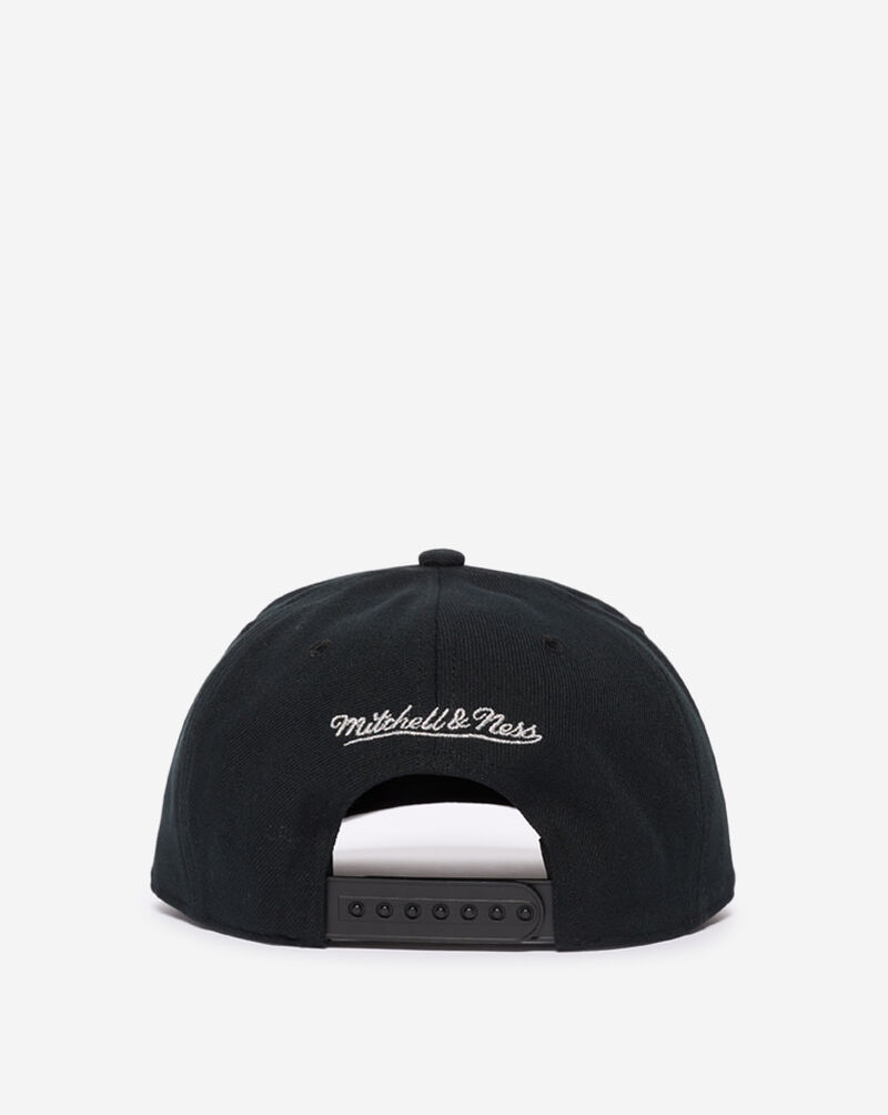 Mitchell  Ness Los Angeles Dodgers Pro Pinch Tribal Shine Snapback Hat HP20522-LADBKSV Black 3
