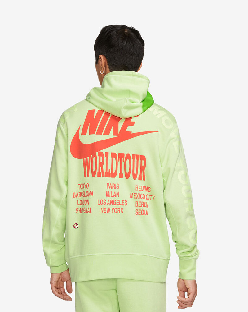 white nike world tour hoodie