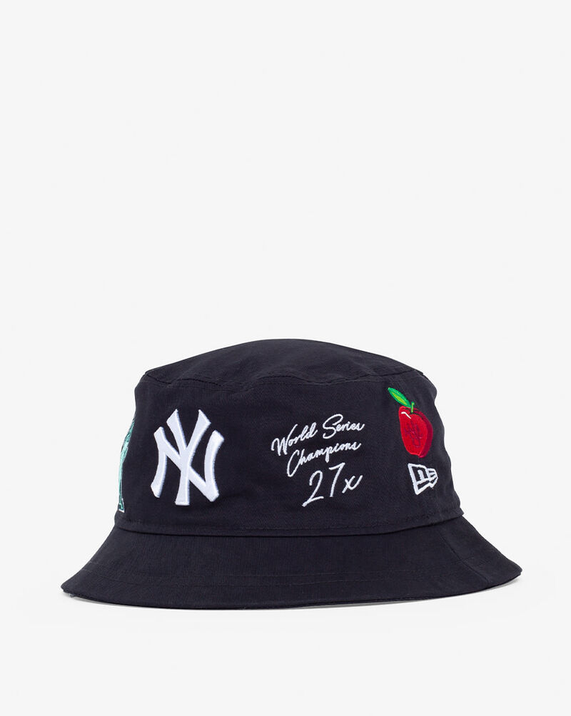 New Era New York Yankees Champions Bucket Hat 60191567 Blue 3