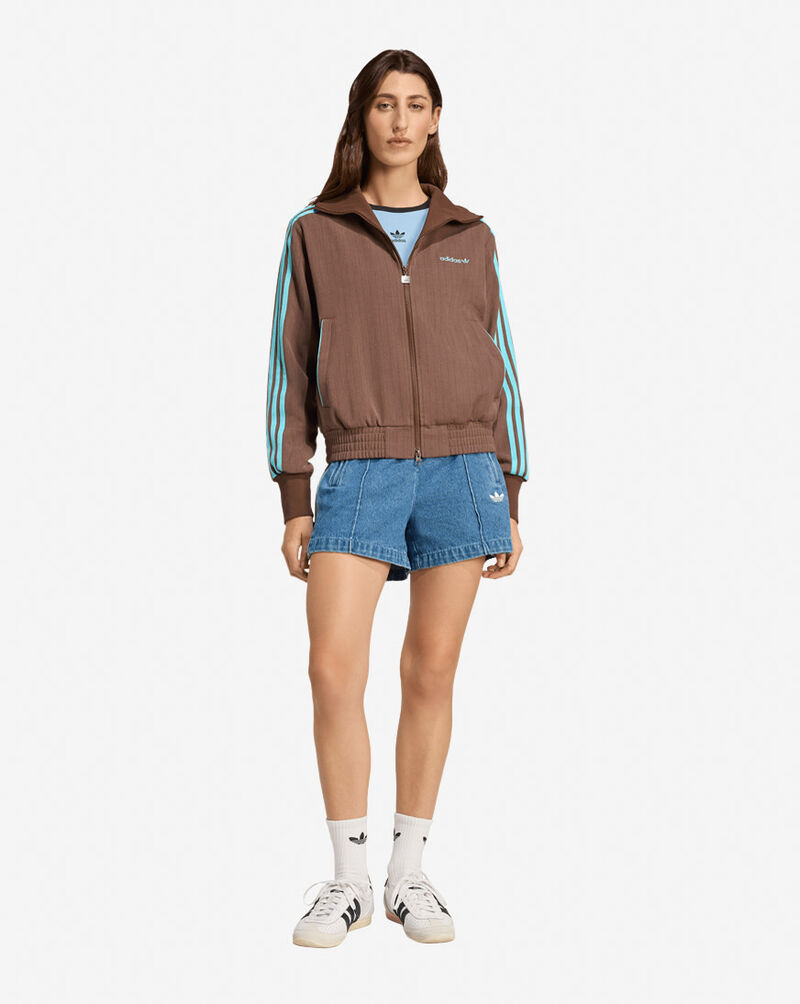 adidas Tailored Tracksuit Track Top JX5311-AUBURNBLUE-GLOW Brown 4